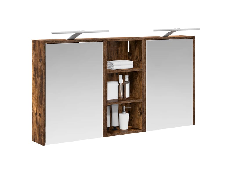 Ensemble de meubles de salle de bain 3 pcs 116x16x62.5 cm shl1896 - Conforama C