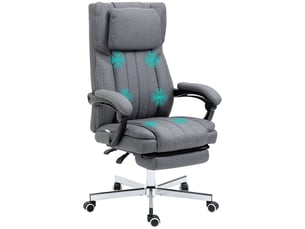 Fauteuil relax électrique RAELUNYI Cuir / Tissu noir