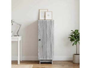 Buffet - bahut - meuble de rangement sonoma gris 33 x 34,5 x 90 cm bois d'ingénierie
