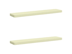 Lot de 2 coussins de banc, coussins d'assise vught 100 % polyester crème cf58454