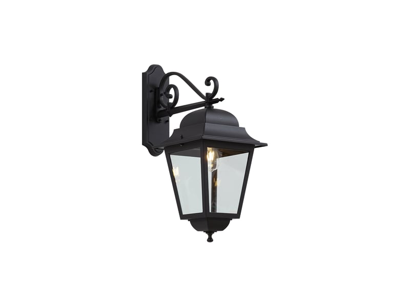 Lanterne murale d'extérieur classique noire ip44 - big  - Conforama E