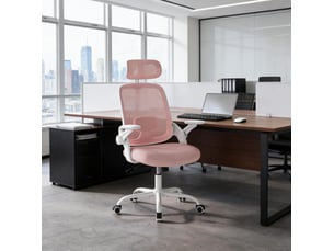 Chaise de bureau <strong>MAISENTIEL</strong> <strong></strong> avec assise réglable en hauteur