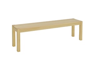 Banc 3 place(s) coloris naturel HOMVRA - 150 cm