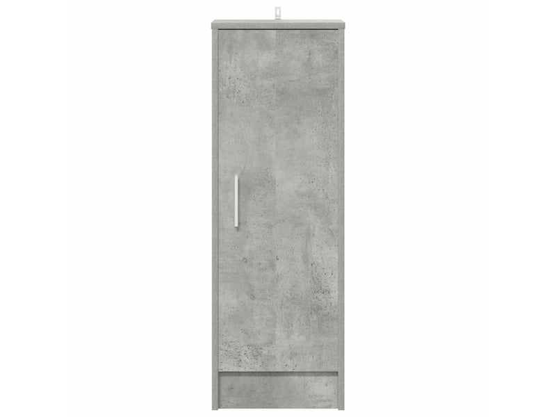  Meuble à chaussures, armoire à chaussures 32x35x92 cm gris béton  - Conforama D