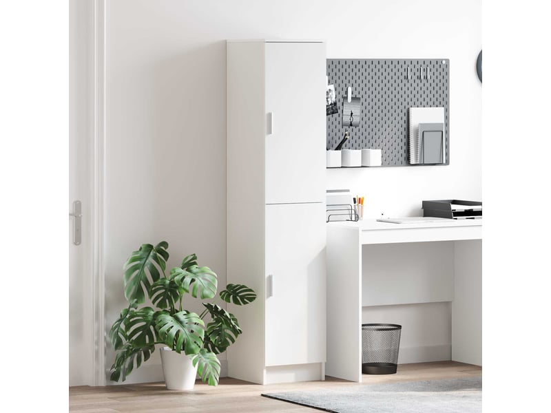  Buffet - haut armoire blanc 35 x 39 x 168 cm  - Conforama B