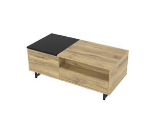 Armoire à hauteur réglable avec éclairage led au sol – grand rangement, tiroirs et compartiments, salon minimaliste