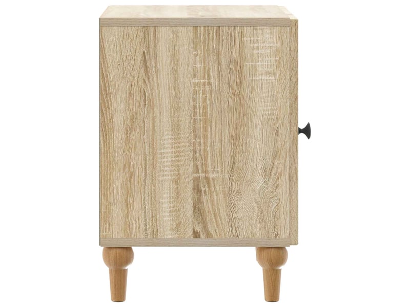  Table de chevet - cabinet de chevet - table de nuit chêne sonoma 43 x 34,5 x 50 cm  - Conforama E