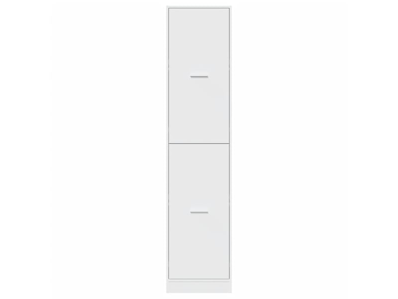  Meuble de rangement, armoire d'apothicaire blanc 40x41x174,5 cm bois d'ingénierie  - Conforama E