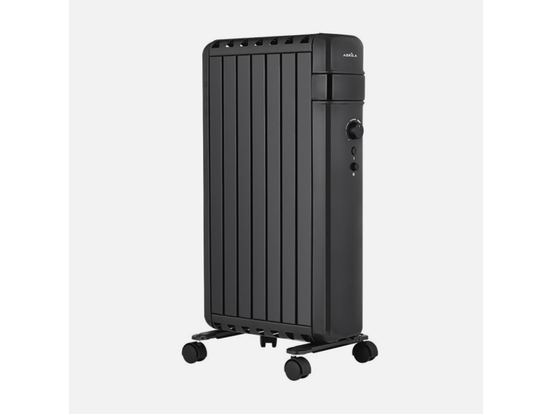  Radiateur à bain d'huile fabrilamp polonia 1500 w 7 éléments noir 230931509 - Conforama C