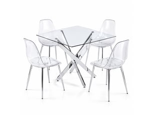 Ensemble table carré(e)    <strong>COVREO </strong> <strong></strong> 
