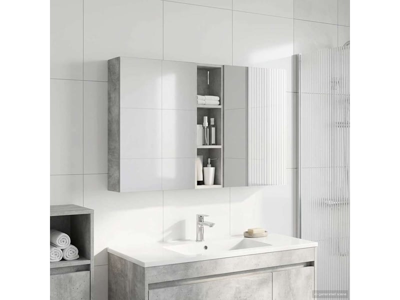 Ensemble de meubles de salle de bain 3 pcs 120x14.5x70 cm shl1956 - Conforama B