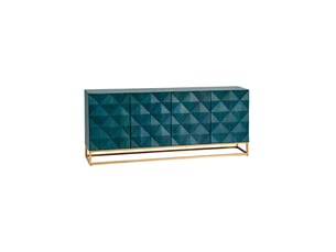 Buffet 4 porte(s)   MEUBLORAMA  - 177 cm coloris bleu 
