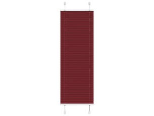 Store plissé, store de fenêtre rouge bordeaux 45x150 cm largeur du tissu 44,4 cm cf47037