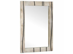 Miroir de salle de bain, miroir de toilette blanc 50 x 2,5 x 70 cm rectangulaire cf62533