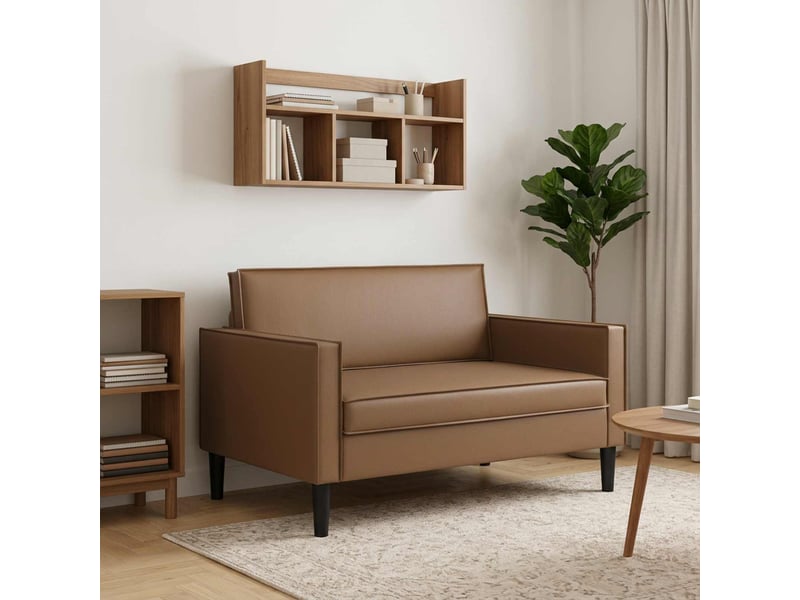 Vidaxl fauteuil xxl cappuccino simili cuir - Conforama B