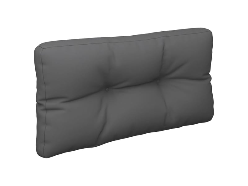  Lot de 2 coussins de palette, coussins de canapé anthracite tissu cf59477  - Conforama E