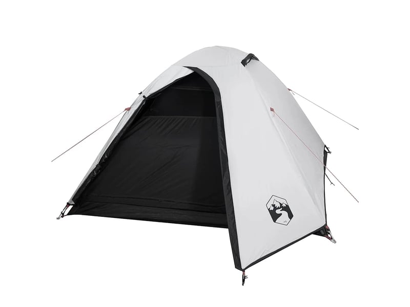Tente de camping, tente à dôme 3 personnes tissu occultant imperméable shl14304 - Conforama D