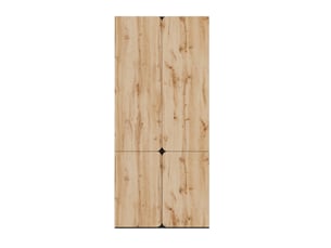Armoire 4 porte(s) coulissante 3 tiroir(s) <strong></strong> <strong>OPULERANE TRADING LTD</strong> coloris naturel largeur 50 cm