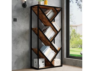 Vitrine coloris noir 8 étagère(s) <strong></strong> <strong></strong> - 80 cmx160 cm