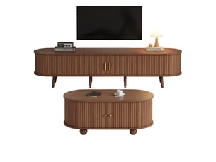 Meuble tv coloris bois foncé 40 cm <strong>ATELIER CONFORTIEL</strong> <strong></strong>