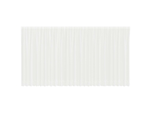 Rideau en dentelle, rideau ajouré, voilage blanc 750 x 240 cm polyester cf43814