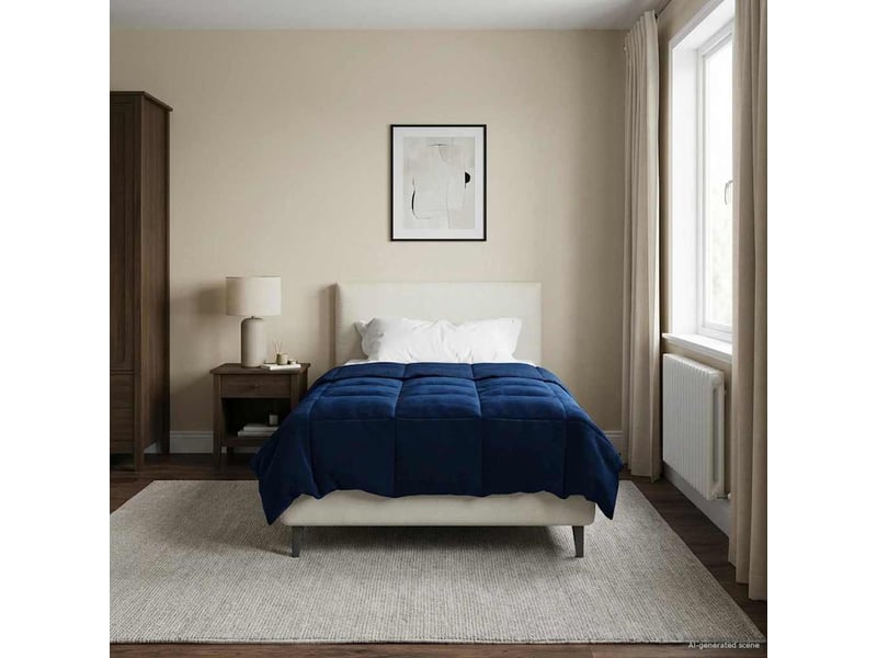 Couette - duvet d'été 155 x 220 cm été microfibre (100% polyester) - Conforama B