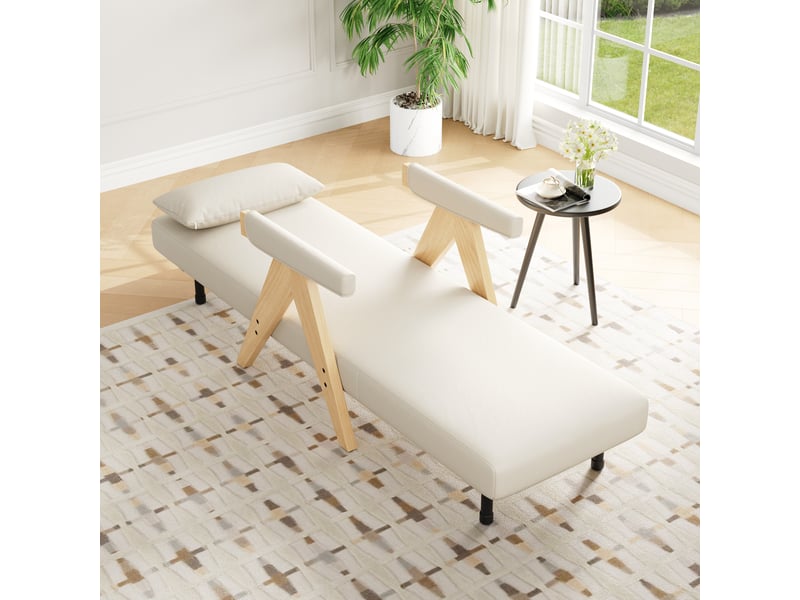  Canapé convertible, canapé-lit, 3 en 1, design moderne, pour salon, chambre, adapté à l'espace de vie, appartement  - Conforama C