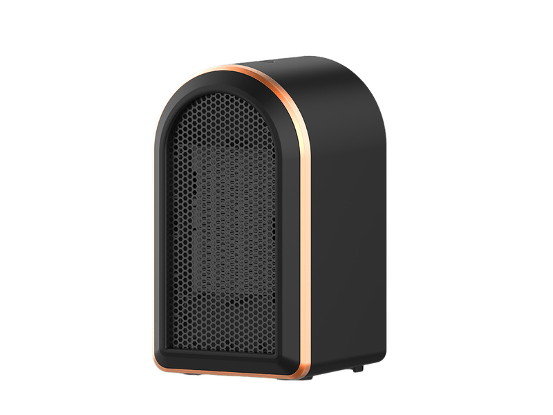  Chauffage électrique portable, élément chauffant en céramique ptc à économie d'énergie, chauffage silencieux, 1200 watts, noir YSK0005444LY - Conforama A