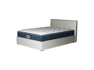 Ensemble matelas et sommier 160x200 cm Ressorts + mémoire de forme MORPHEA Célia &amp; Victoria soutien Ferme épaisseur 30 cm