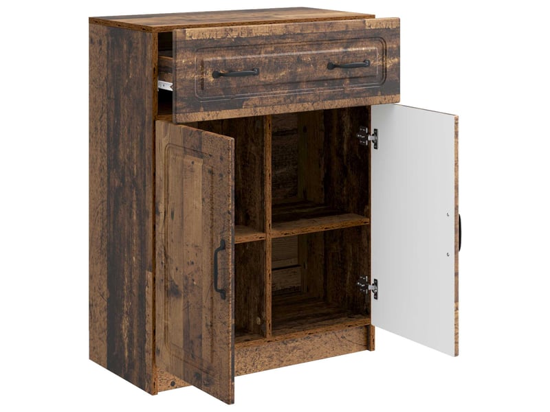  Buffet - bahut - meuble de rangement bois ancien 66 x 34,5 x 87 cm bois d'ingénierie  - Conforama E