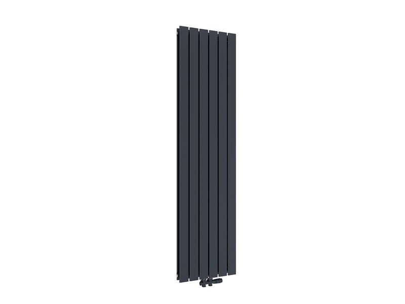  Emke radiateur eau chaude en acier tube plat radiateur mural anthracite 180 x 46 cm 1624w double couche  - Conforama A