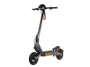 Kukirin g2 vmp trottinette électrique adulte 500w, autonomie 65km, pneus 10 pouces, freinage renforcé et version noire pliable