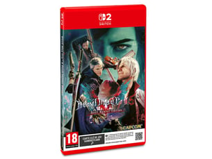 Jeu devil may cry 5 devil hunter edition pour nintendo switch 2 carte de jeu francais