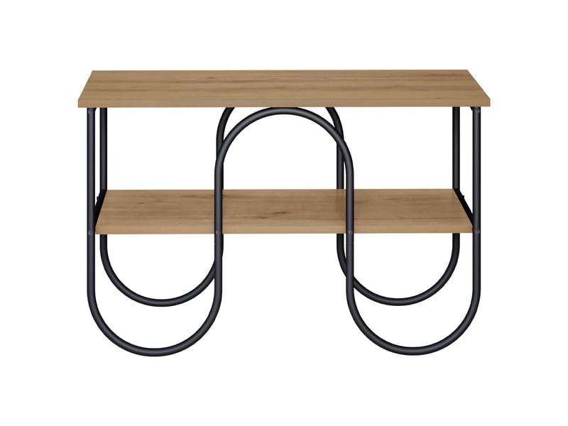  Meuble tv moderne, banc tv 80x40x50 cm chêne artisanal bois d'ingénierie  - Conforama C