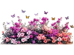 Autocollant pour vitre 30x60cm, motif fleurs multicolores – adhérence statique, déco intérieure-style 8
