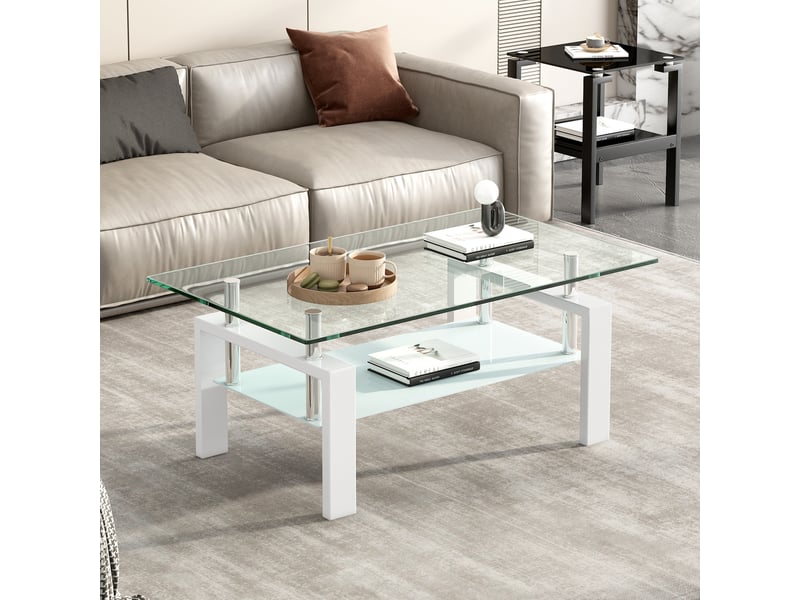  Lit superposé blanc 90x200 cm et 140x200 cm avec table intégrée, grand rangement, barrière haute et position d'échelle au choix  - Conforama B