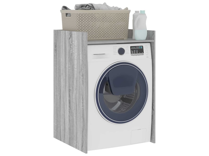  Armoire pour machine à laver sonoma gris 67,5x62x97 cm  - Conforama C