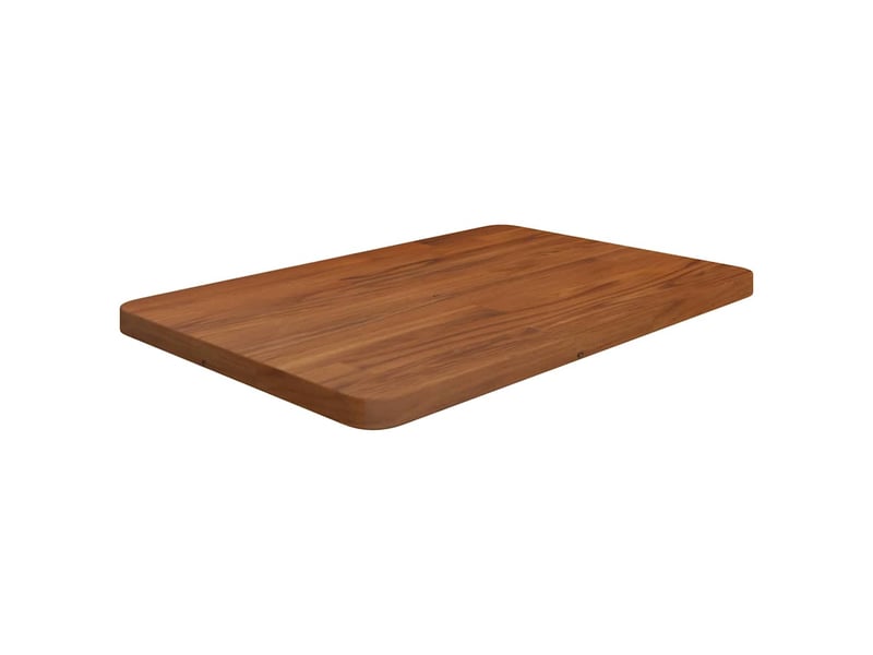  Comptoir de salle de bain, plan de travail marron foncé 60x40x2,5 cm bois traité cf65849  - Conforama B