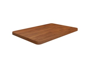 Comptoir de salle de bain, plan de travail marron foncé 60x40x2,5 cm bois traité cf65849