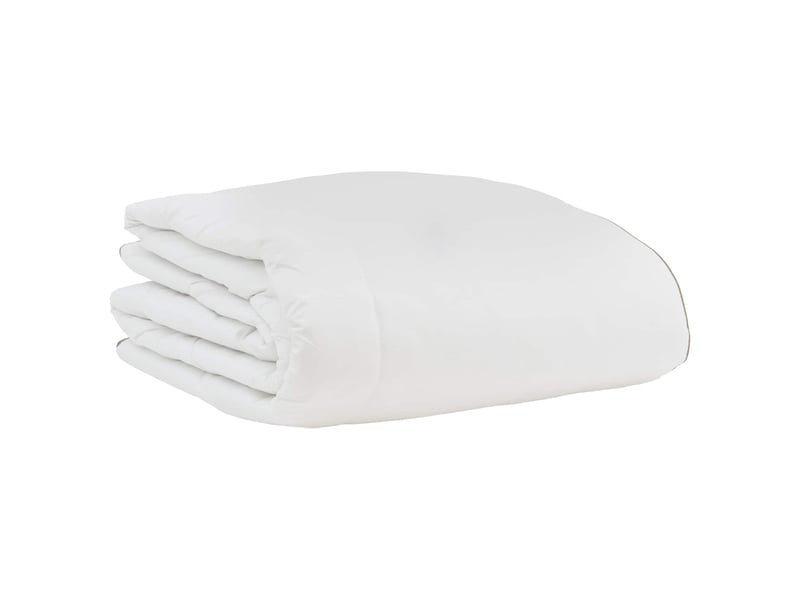  Duvet d'hiver avec oreiller 3 pièces - couette blanc plume de canard  - Conforama D