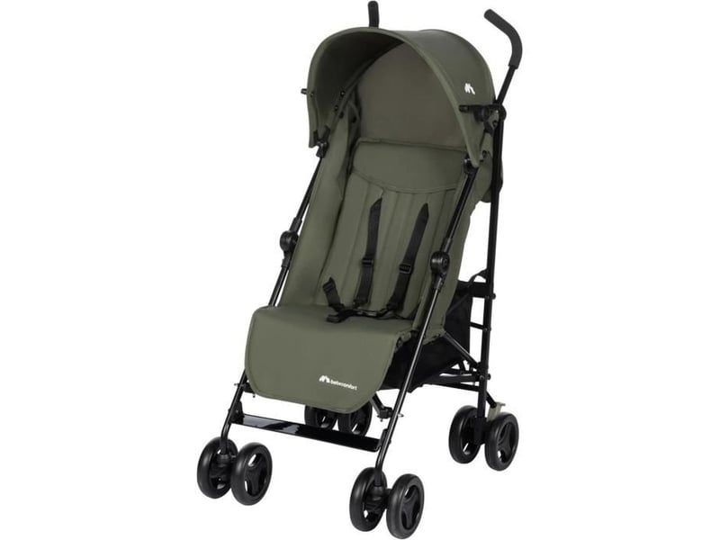  Poussette canne compacte 4 roues rainbow vert 6 mois a 4 ans dossier multipositions 1131116210 - Conforama A