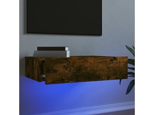 Meuble tv coloris marron 60 cm <strong></strong>  <strong></strong>