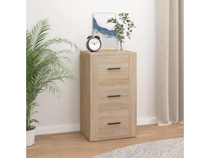 Buffet - bahut - meuble de rangement chêne sonoma 40x33x70 cm bois d'ingénierie