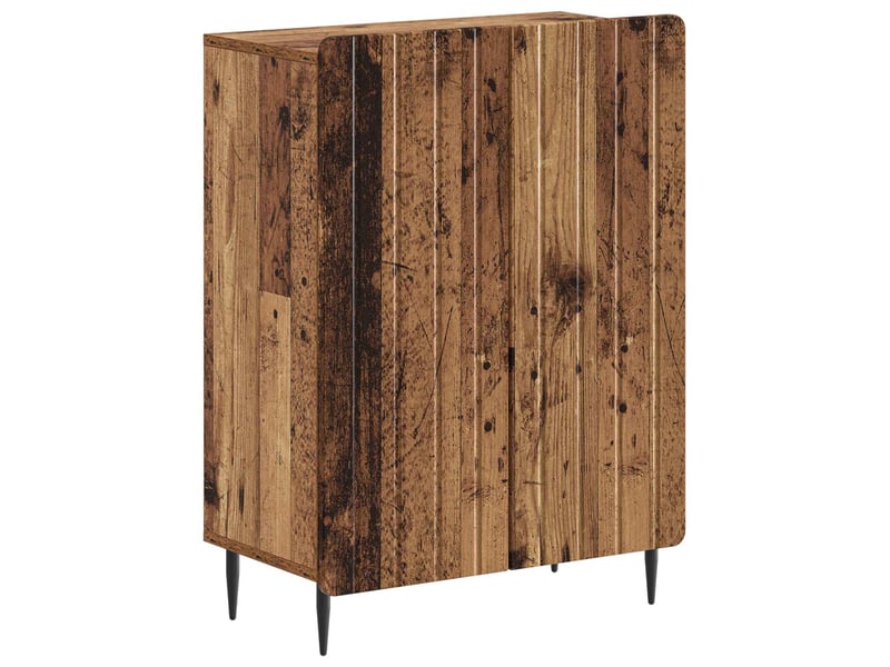 Ensemble de 2 meubles de salle de bain zwolle bois ancien cf63226 - Conforama D