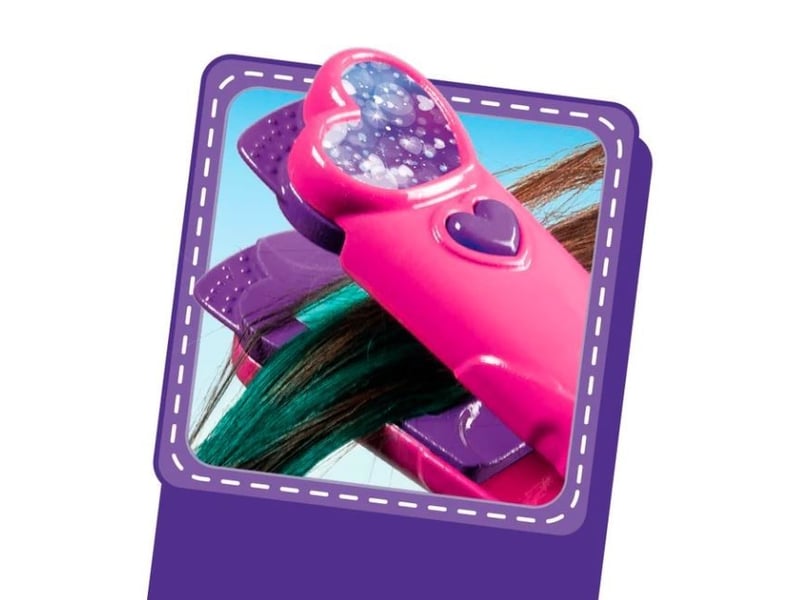  Coffret coiffure clementoni 18773 crazy chic - mèches folles 8005125187737 - Conforama B