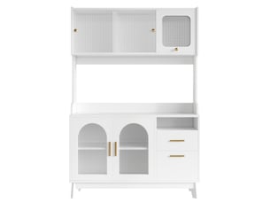 Buffet <strong>PANGIVO</strong> <strong>N634D0054W</strong> - 120 cm coloris blanc