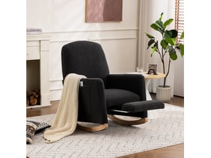 Fauteuil relax manuel <strong>HAUSS SPOLE</strong> <strong></strong> Tissu bouclette gris vendu A l'unité