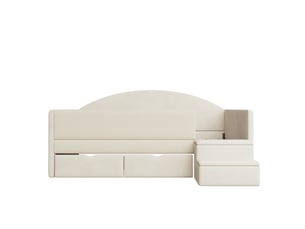 Lit surélevé 90x190 cm Sol Morn coloris beige