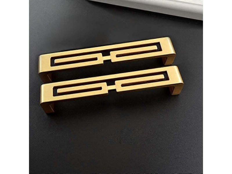  3 trous pour supports de poignées d'armoires modernes avec motifs de bonheur chinois  - Conforama D