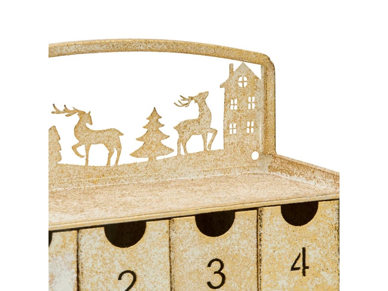  Calendrier metal or h50  - Conforama B